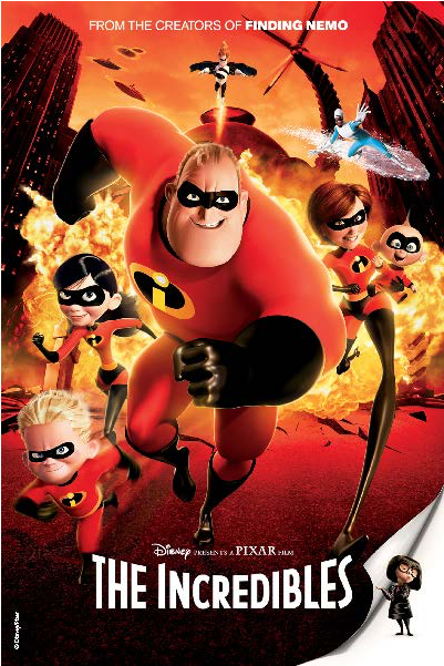 Afternoon Movie - Incredibles 2 Korean Poster (768x768), Png Download