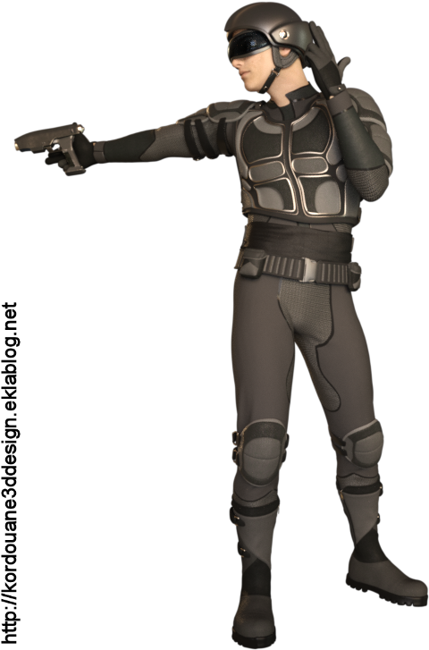 Tube D'homme Sci Fi - Tube Png Steampunk Homme (500x733), Png Download