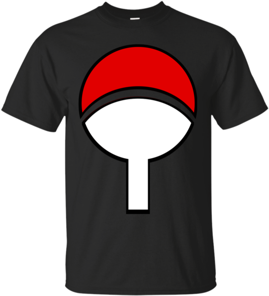 Uchiha Clan Symbol Digital Art T Shirt & Hoodie Evolst (600x600), Png Download
