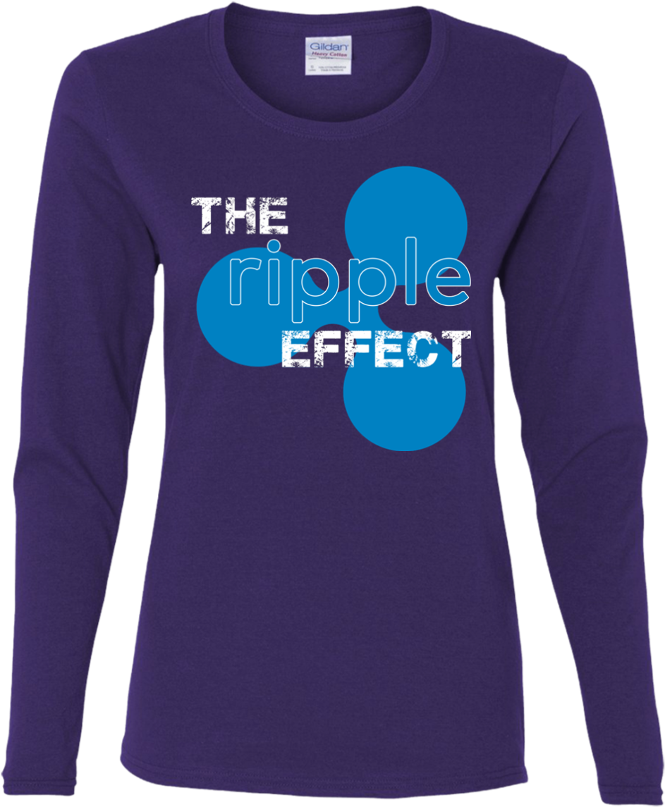 Crypto T-shirt Ls Women - T-shirt (1155x1155), Png Download