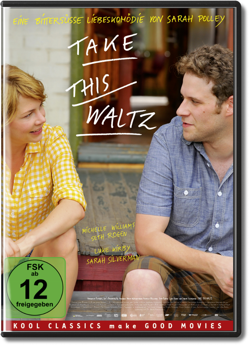 Cover Dvd - Take This Waltz Dvd (867x1184), Png Download