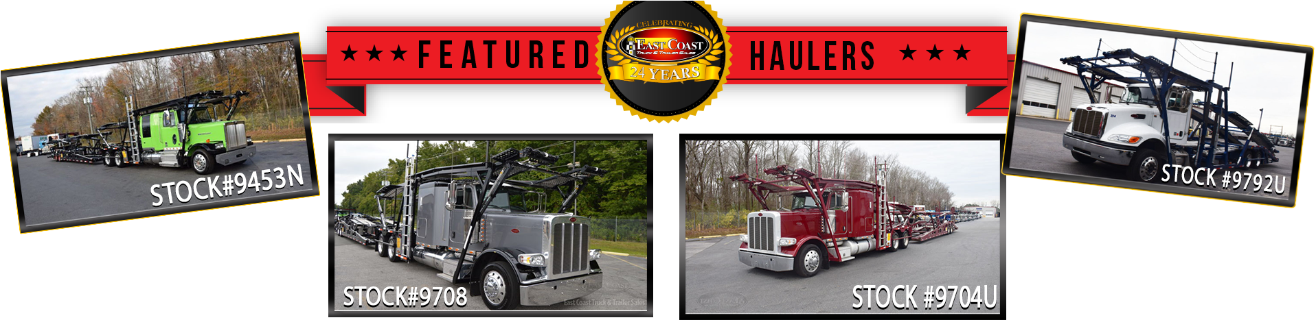 East Coast Truck & Trailer Sales, Inc. (1920x475), Png Download