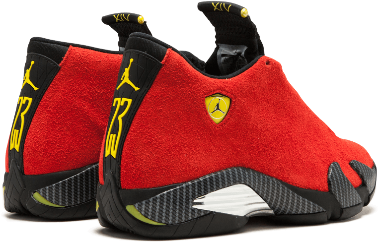 Air Jordan 14 Retro Ferrari (1000x600), Png Download