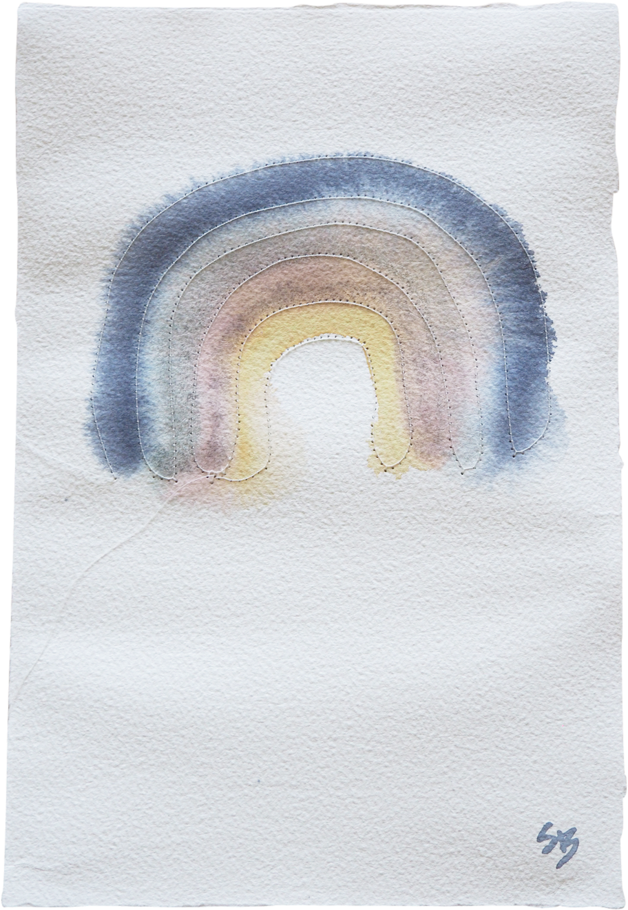 Silke Bonde - Rainbow (1020x1410), Png Download