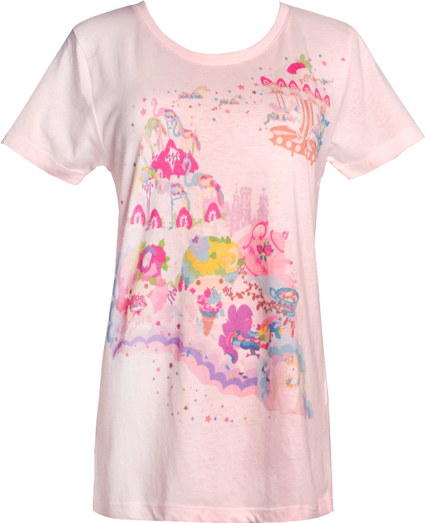 Little Twin Stars X Kayo Horaguchi - Cotton (600x737), Png Download