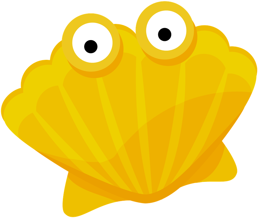 Say Hello - Coquille St Jacques Dessin (900x900), Png Download