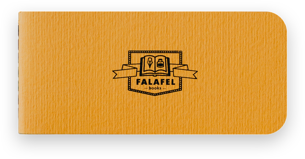 Блокнот Falafel Yellow A7 - Wallet (1280x1280), Png Download