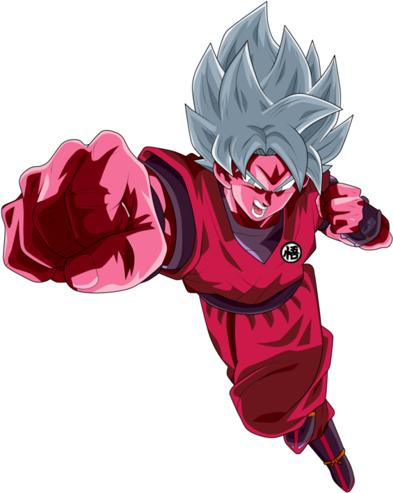 Goku Super Saiyan Blue Kaioken X10 By Frost Z-daw9n38 - Goku (776x1030), Png Download