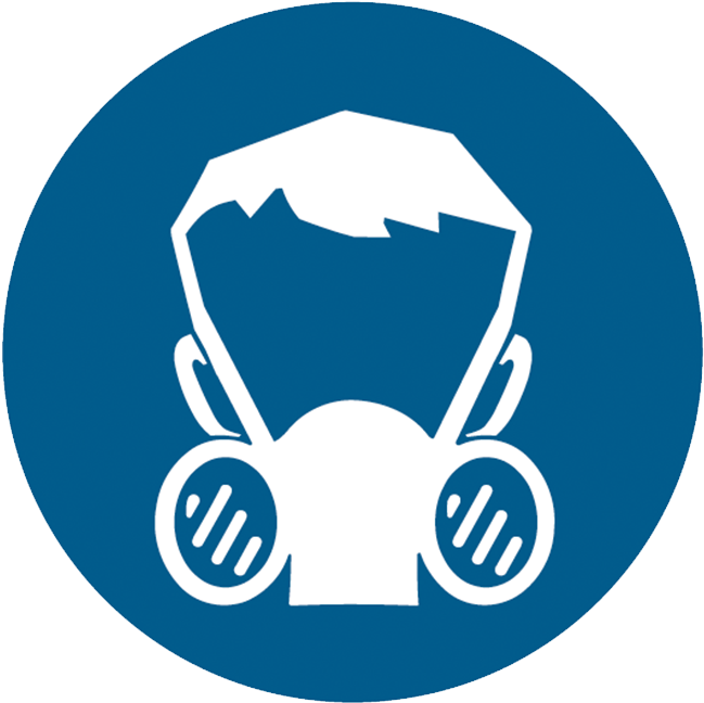 Brady Mandatory Pictograms - Half Face Respirator Sign (800x800), Png Download