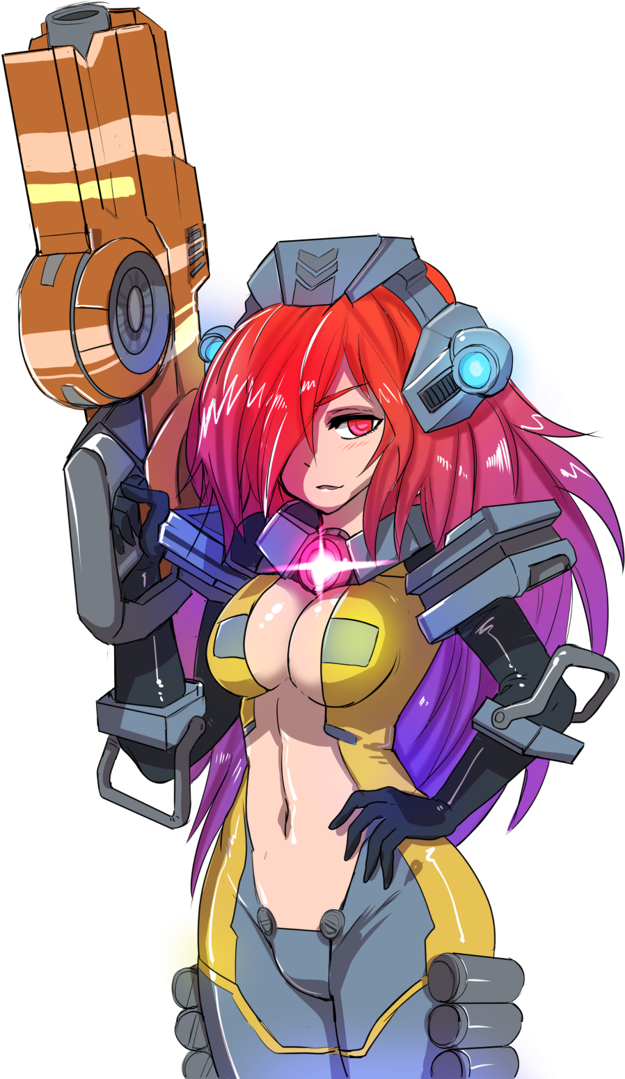 Cfkq8zn - Female Titan From Titanfall 2 (1000x1589), Png Download