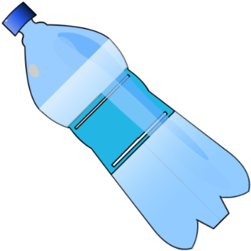 Plastic Bottles Clipart Full - Water Bottle Clipart Png (420x420), Png Download