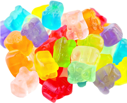 Gummy Bears - Mini Gummy Bears (436x360), Png Download