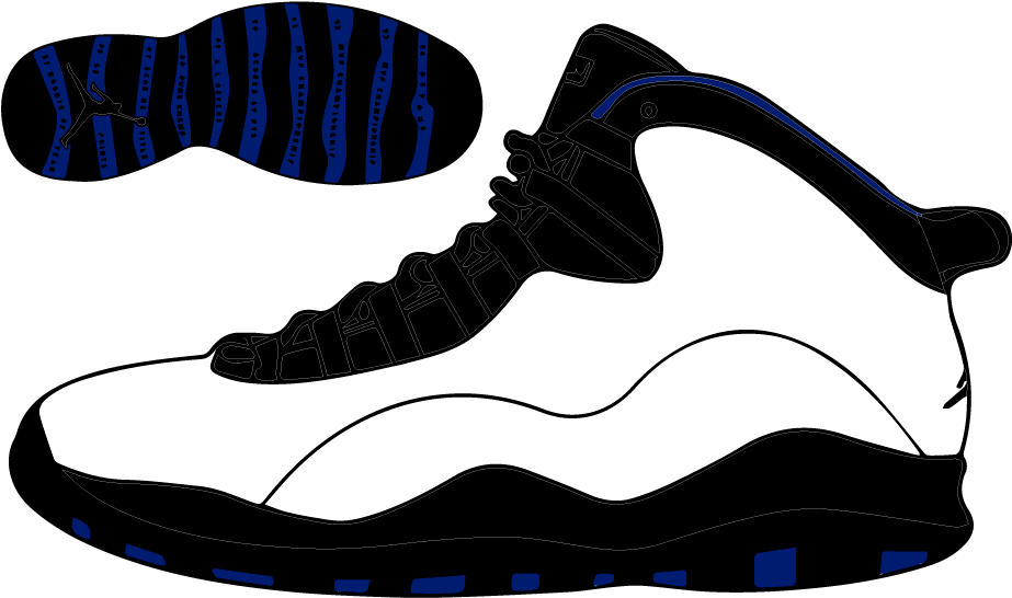 Jordan Sneakers Vectors Banner Free Library - Transparent Jordan (958x587), Png Download