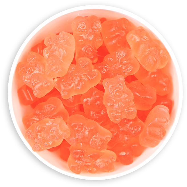 Paloma's Paloma Cocktail Gummy Bears Candy - Hard Candy (800x800), Png Download