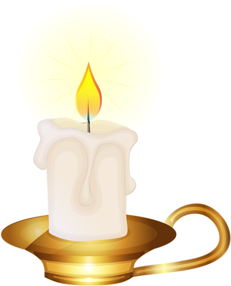 Vintage Candle Png Clip-art Image - Clip Art Candle Png (483x600), Png Download