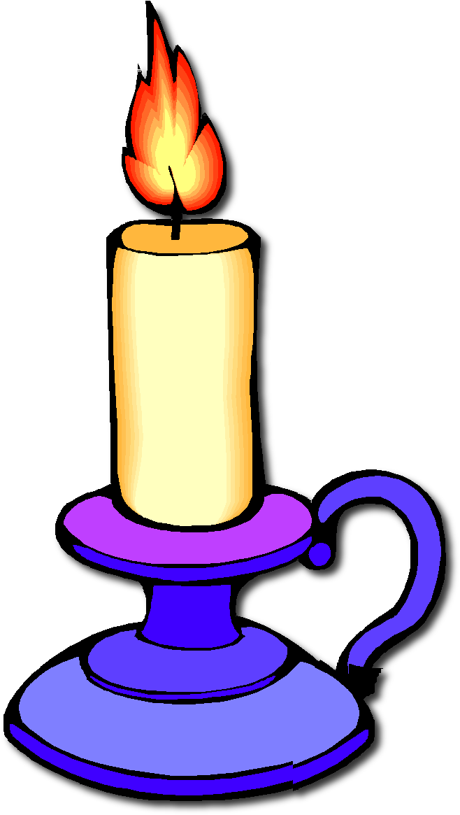 Prussia Clipart Candle - Candle Clip Art Gif (680x1167), Png Download