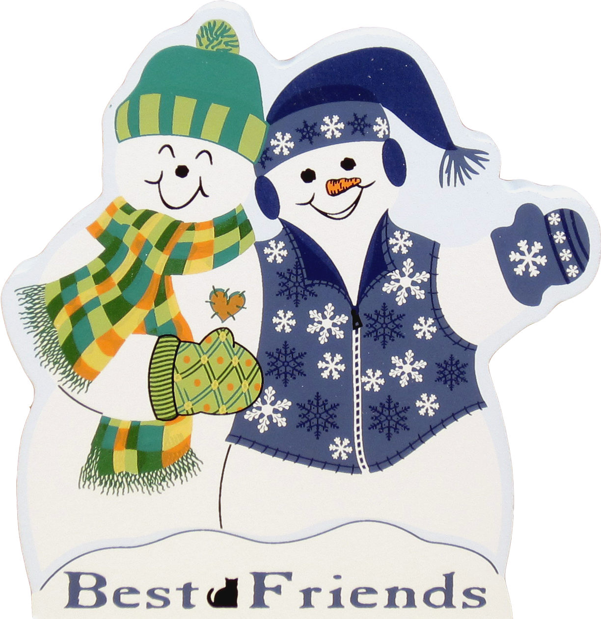Snowman Friends (1230x1268), Png Download