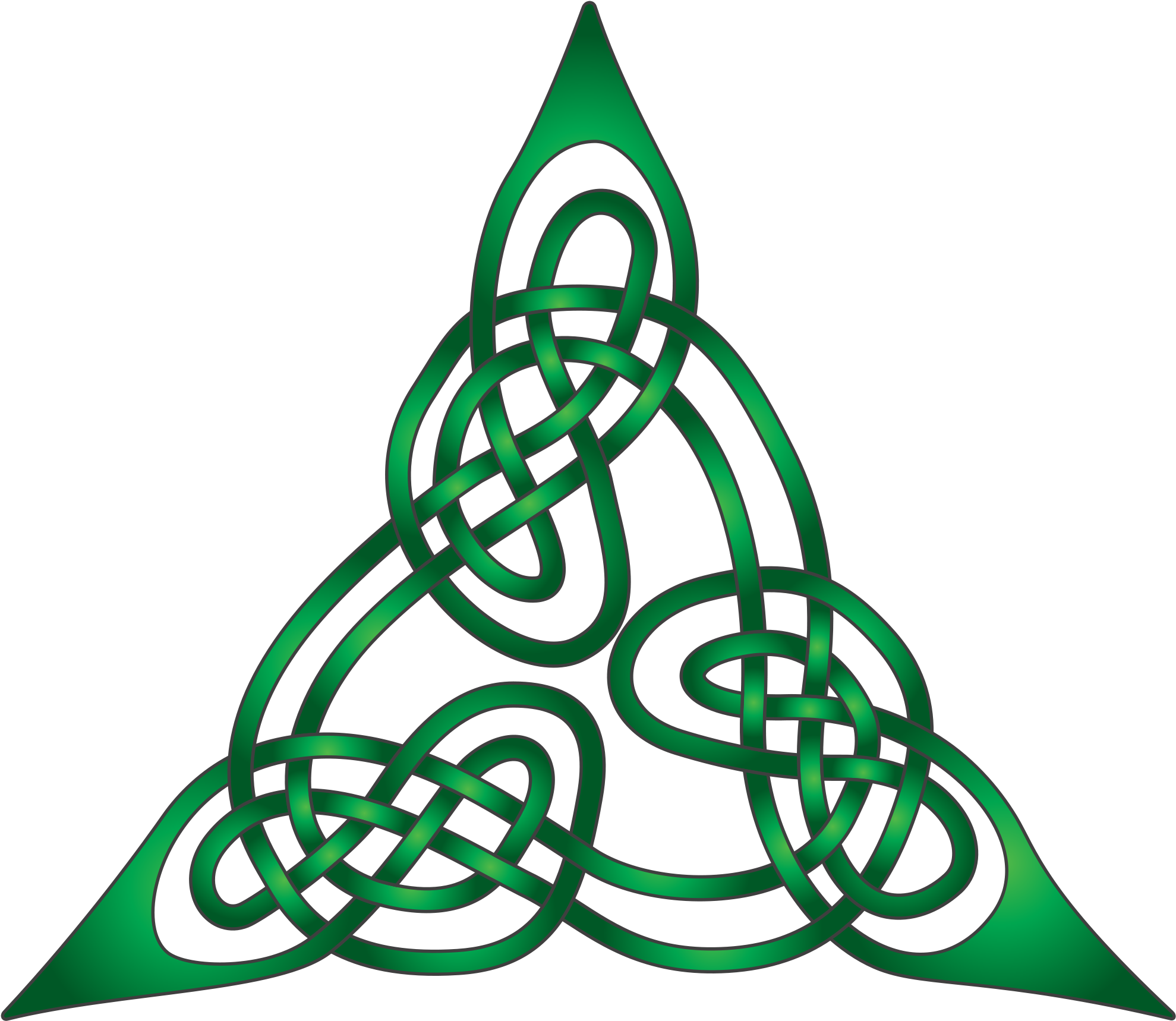 Celtic Knot Clipart Brotherhood - Trinity Sixth Form Logo (1364x1184), Png Download