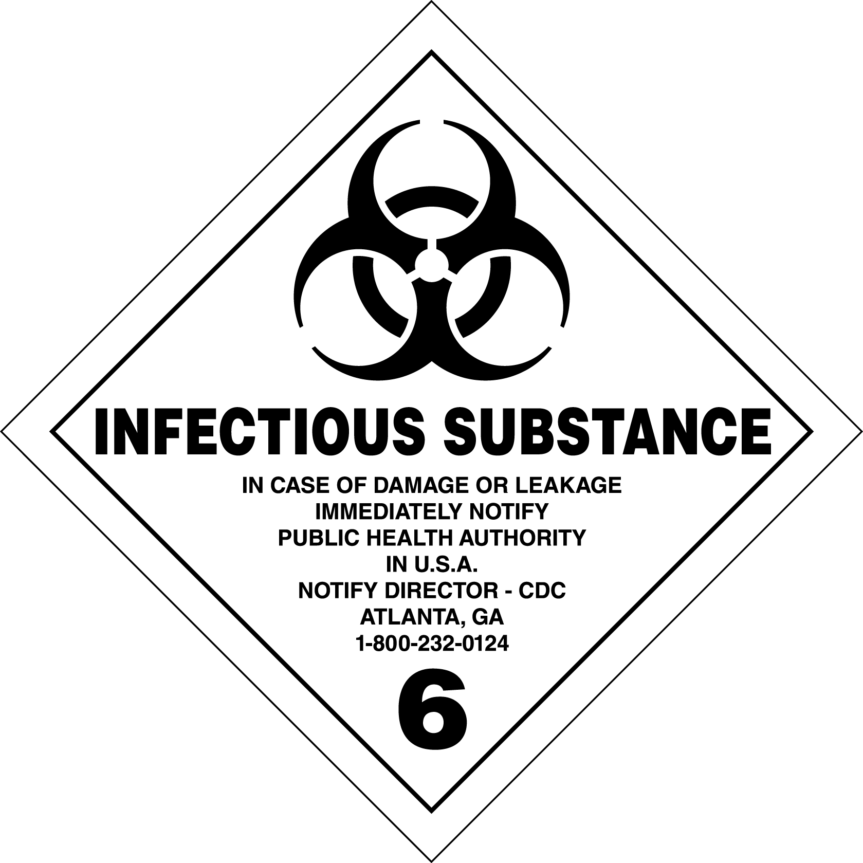 Toxic Placard, Worded, Aluminum, Sold Individually - Toxic Placard (400x400), Png Download