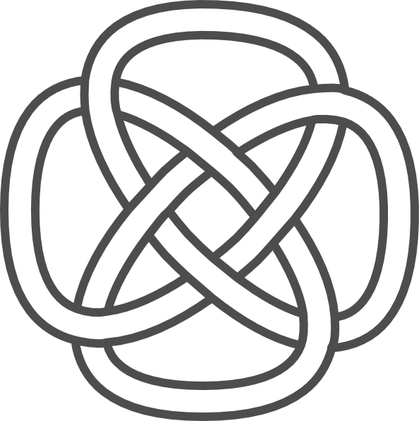Compass Rose Celtic Knot Of Journey And Return Sailors - Celtic Knots (594x597), Png Download