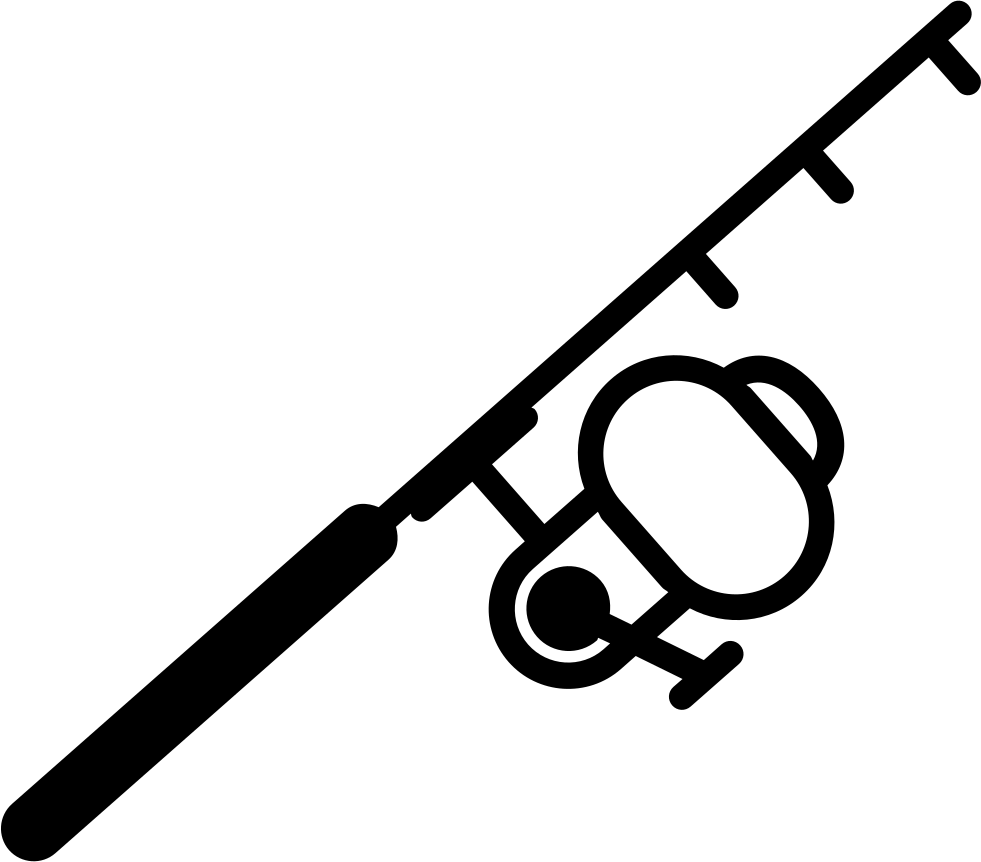 Fishing Rod Tool Variant - Fishing Rod Icon Png (981x862), Png Download