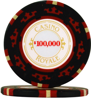 James Bond Casino Chips $100,000 - Casino Token (500x500), Png Download