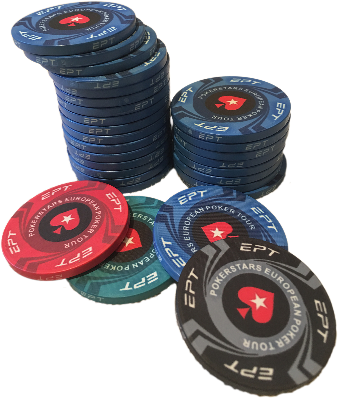 Ept Poker Chips (1236x1389), Png Download