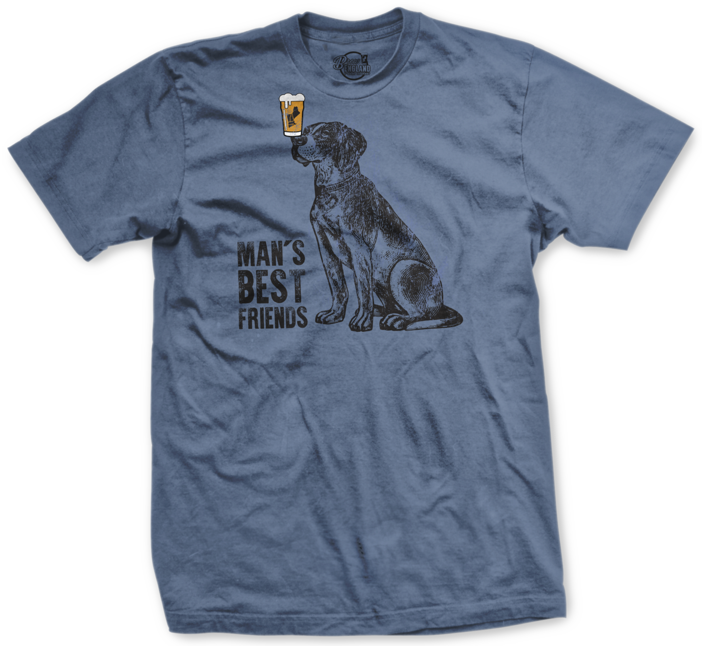 Man's Best Friend Pigment Dyed T-shirt - 2nd Marine Division T Shirt (1400x1290), Png Download