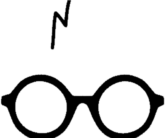 Harry Potter Clipart Glass - Harry Potter Tattoo Glasses (640x480), Png Download