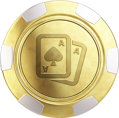 Gold Casino Chip Png (500x484), Png Download