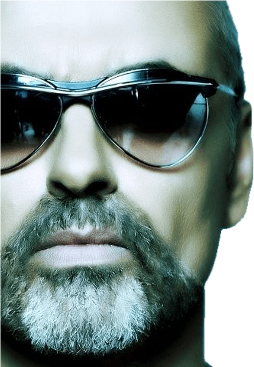 George Michael Sunglasses Png - George Michael True Faith (750x750), Png Download