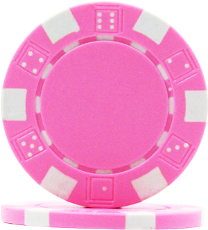 Poker Chips Dice Pink - Pink Poker Chips Transparent (500x500), Png Download