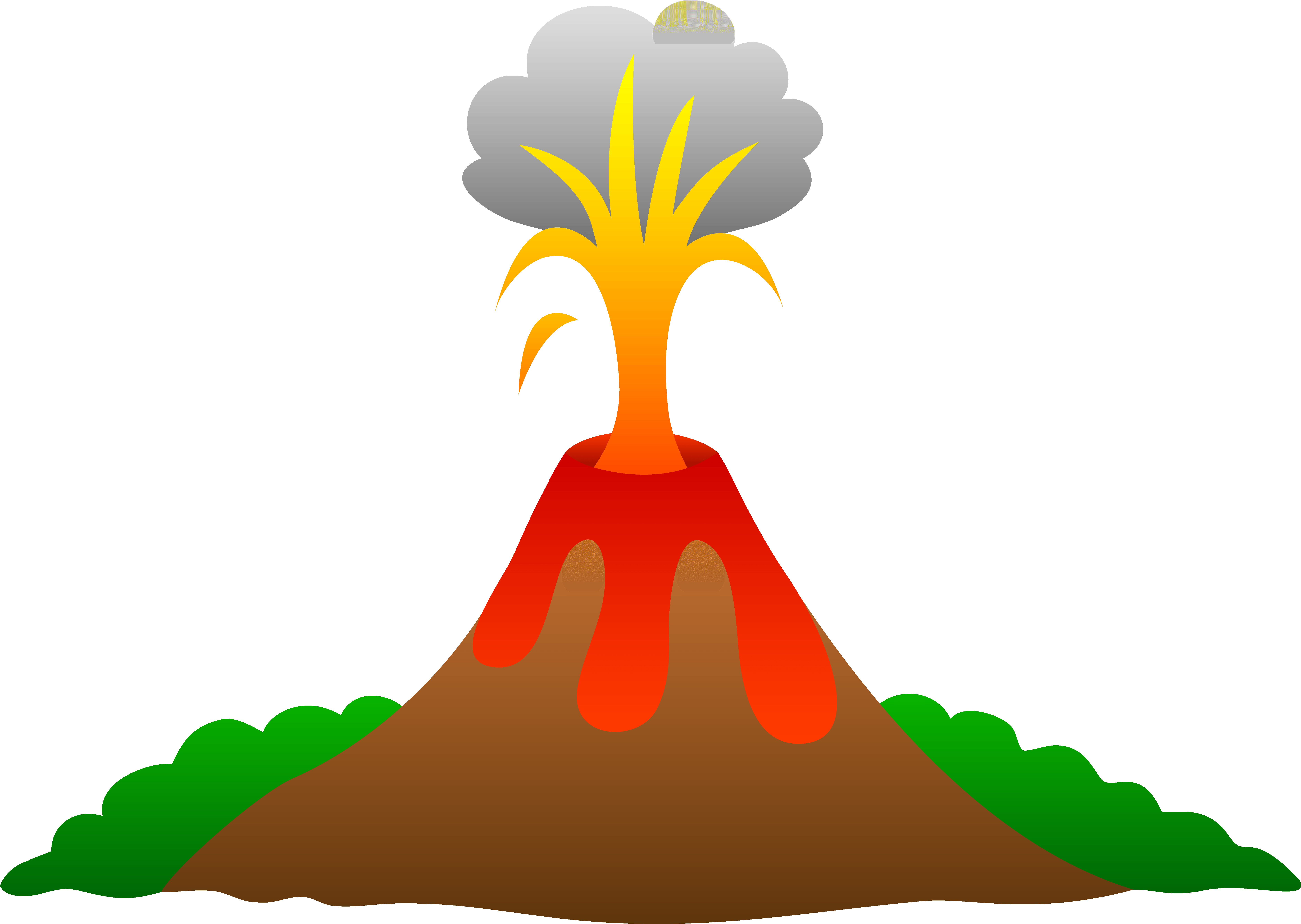 Kitchen Chemistry - Volcano Clipart (1200x853), Png Download