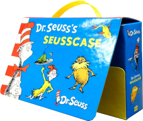 Dr Seuss Seusscase 10-book Collection (484x408), Png Download