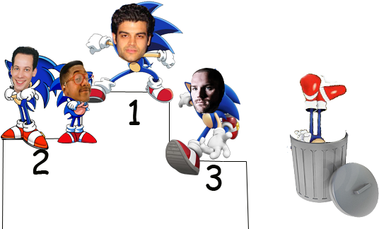 Best English Sonic Voice Actor - Sonic Voice Actor (557x360), Png Download