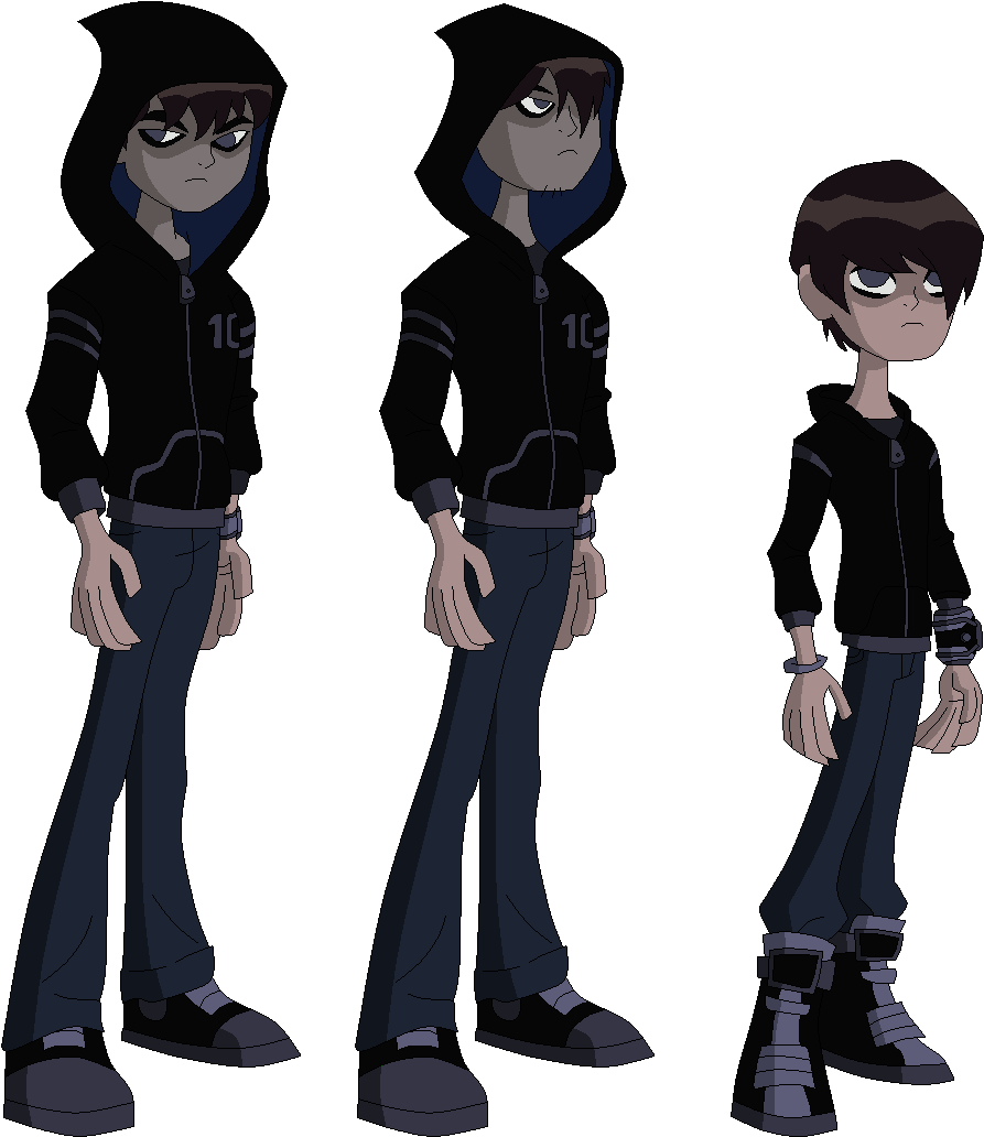 Ben 10 A Johny Tennyson Aka Emo 10 By Luki12024-d81pf1z - Ben 10 Omniverse Bens (1000x1118), Png Download