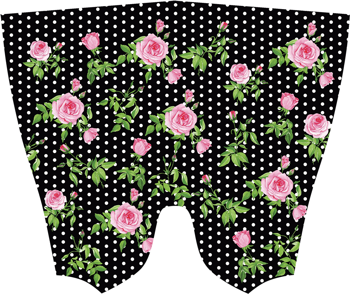 Black Polka Dot Roses - Polka Dot (1200x1200), Png Download
