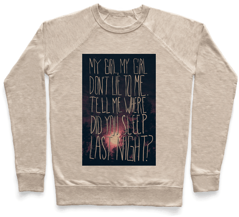 Where Did You Sleep Last Night Pullover - Succulent T Shirts (484x484), Png Download