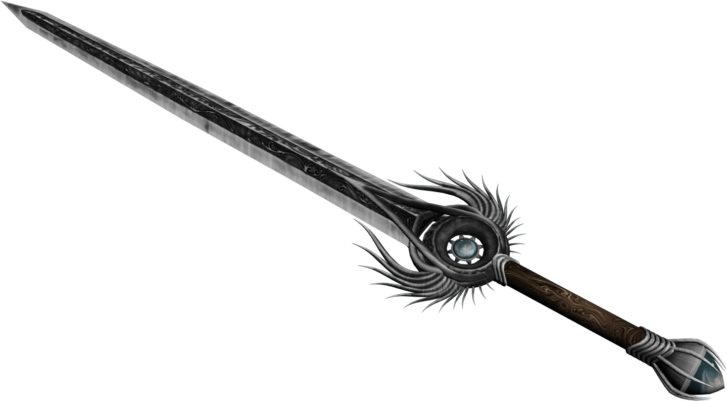 Real Sword - Elder Scrolls V Sword (1500x938), Png Download