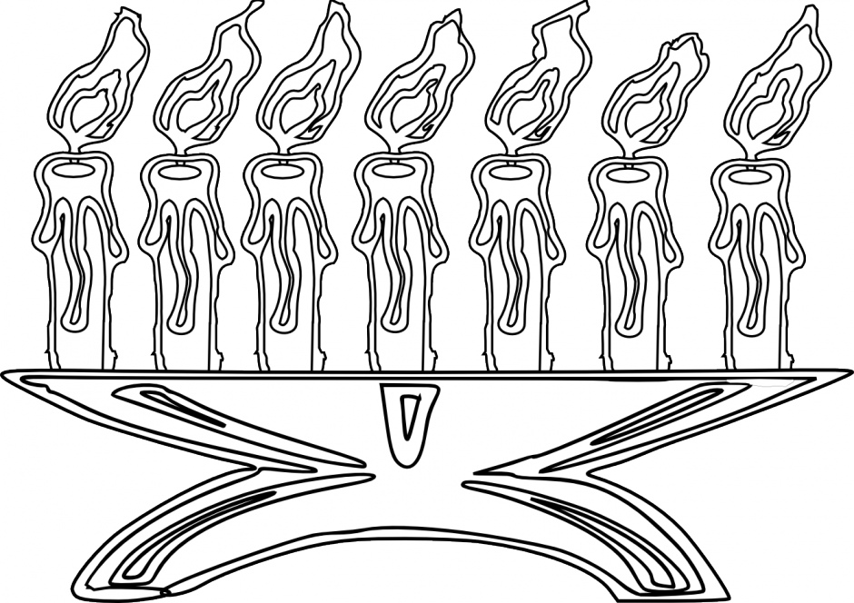Kwanzaa Coloring Pages Kids Coloring Pages Amp Pictures - Kwanzaa Coloring Page (940x664), Png Download