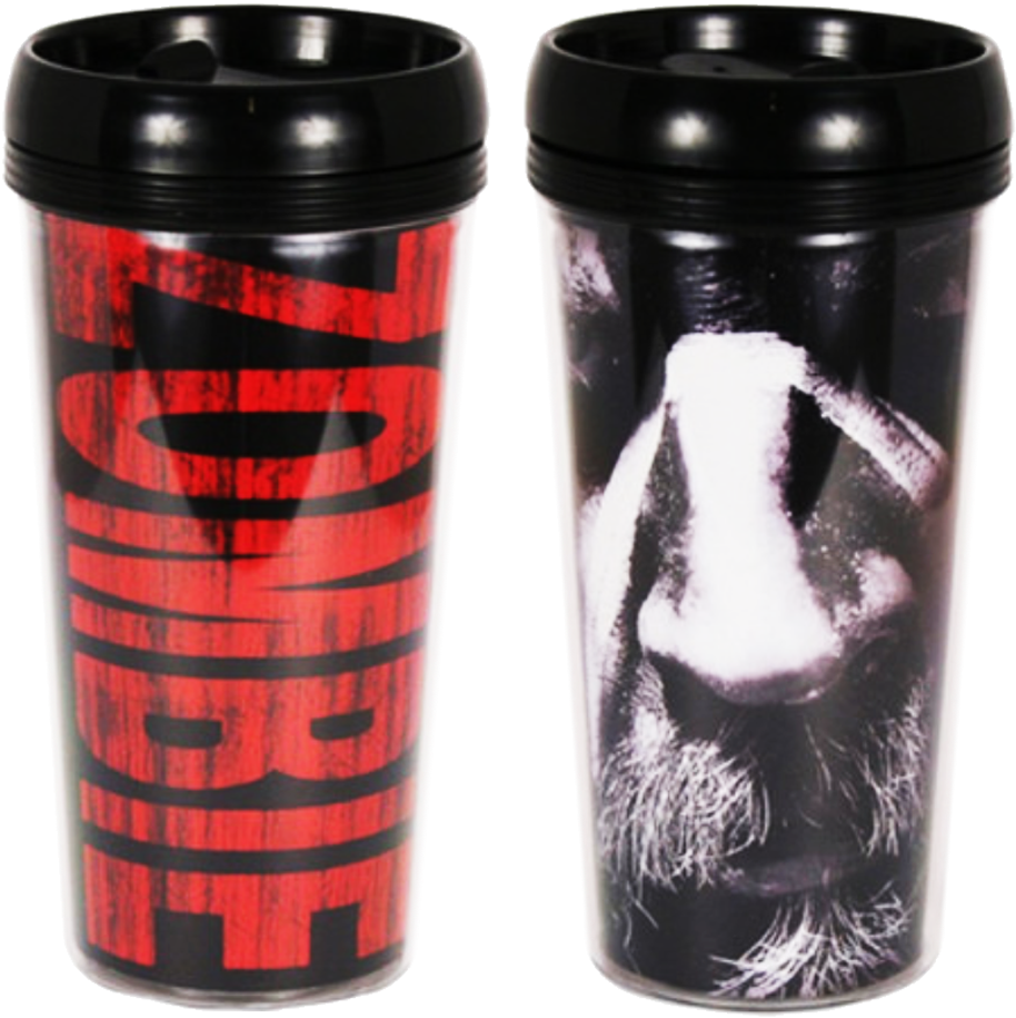 Rob Zombie Close Up Tumbler Mug - Ceramic (1000x1000), Png Download