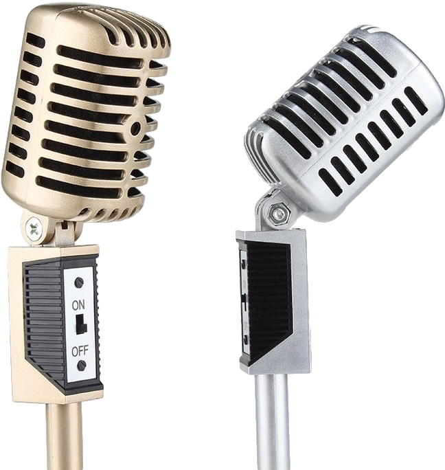 Nmc01 Vintage Style Desktop Microphone - Microphone (800x800), Png Download