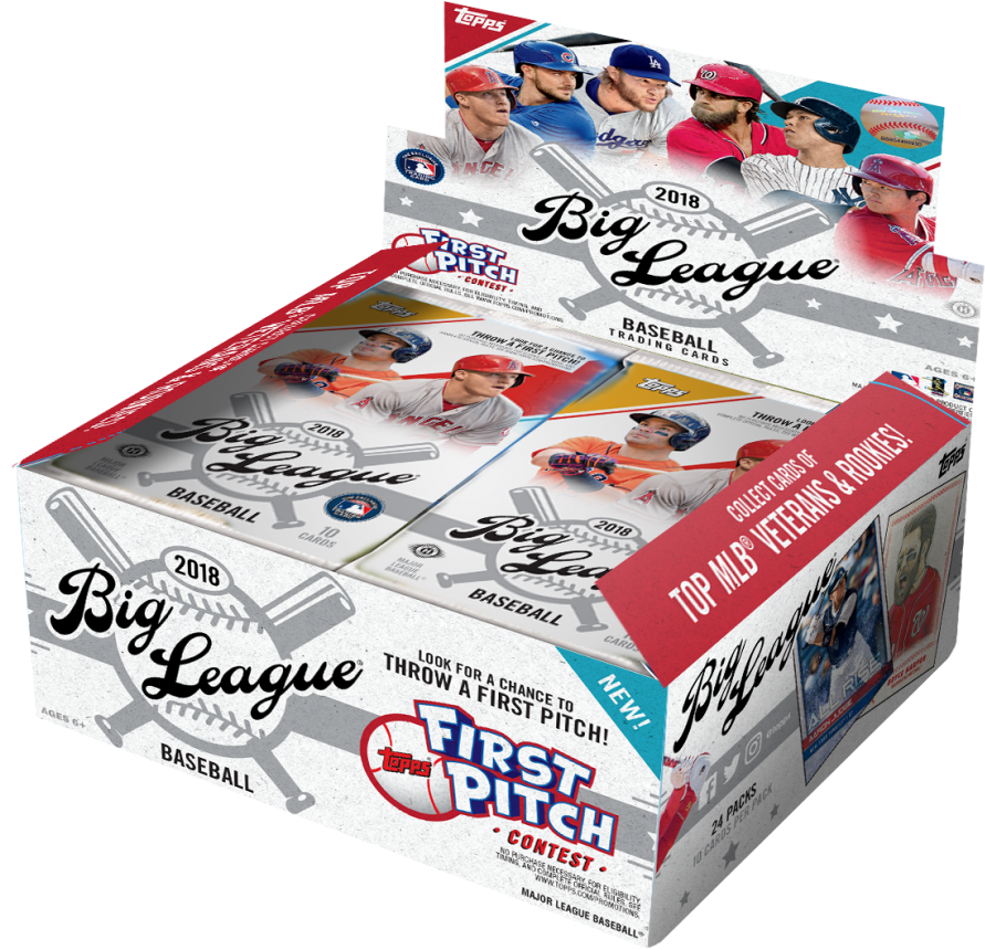 2018 Topps Big League Baseball / Topps - Topps (1440x975), Png Download