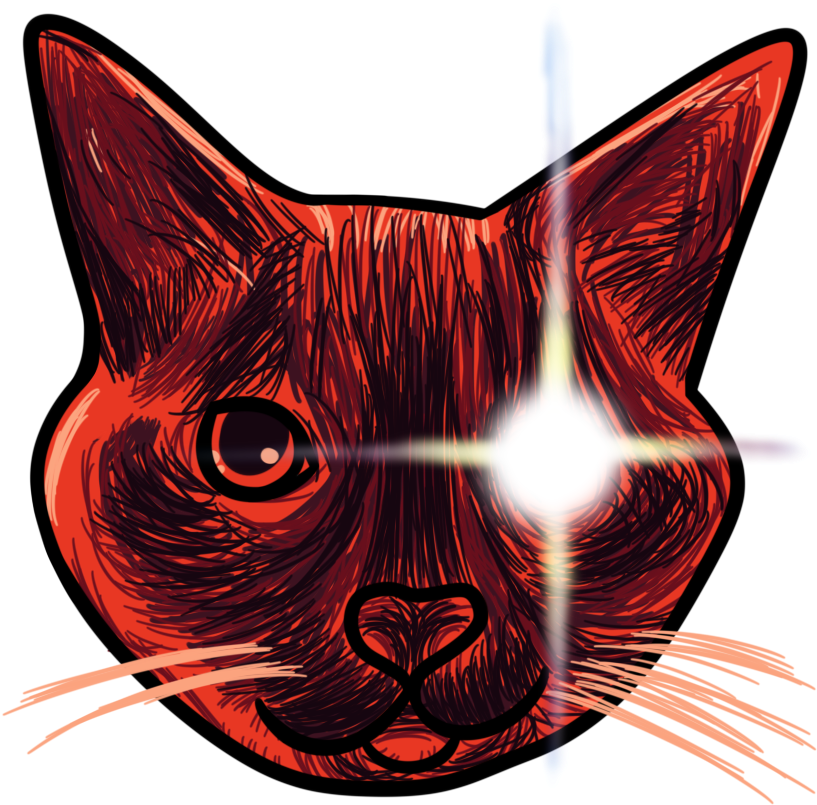 The Past Couple Of Days I've Been Listening To A Bunch - Cat Yawns (840x840), Png Download