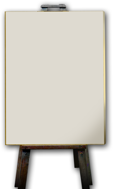 Easel - Artist Easel Transparent (474x792), Png Download
