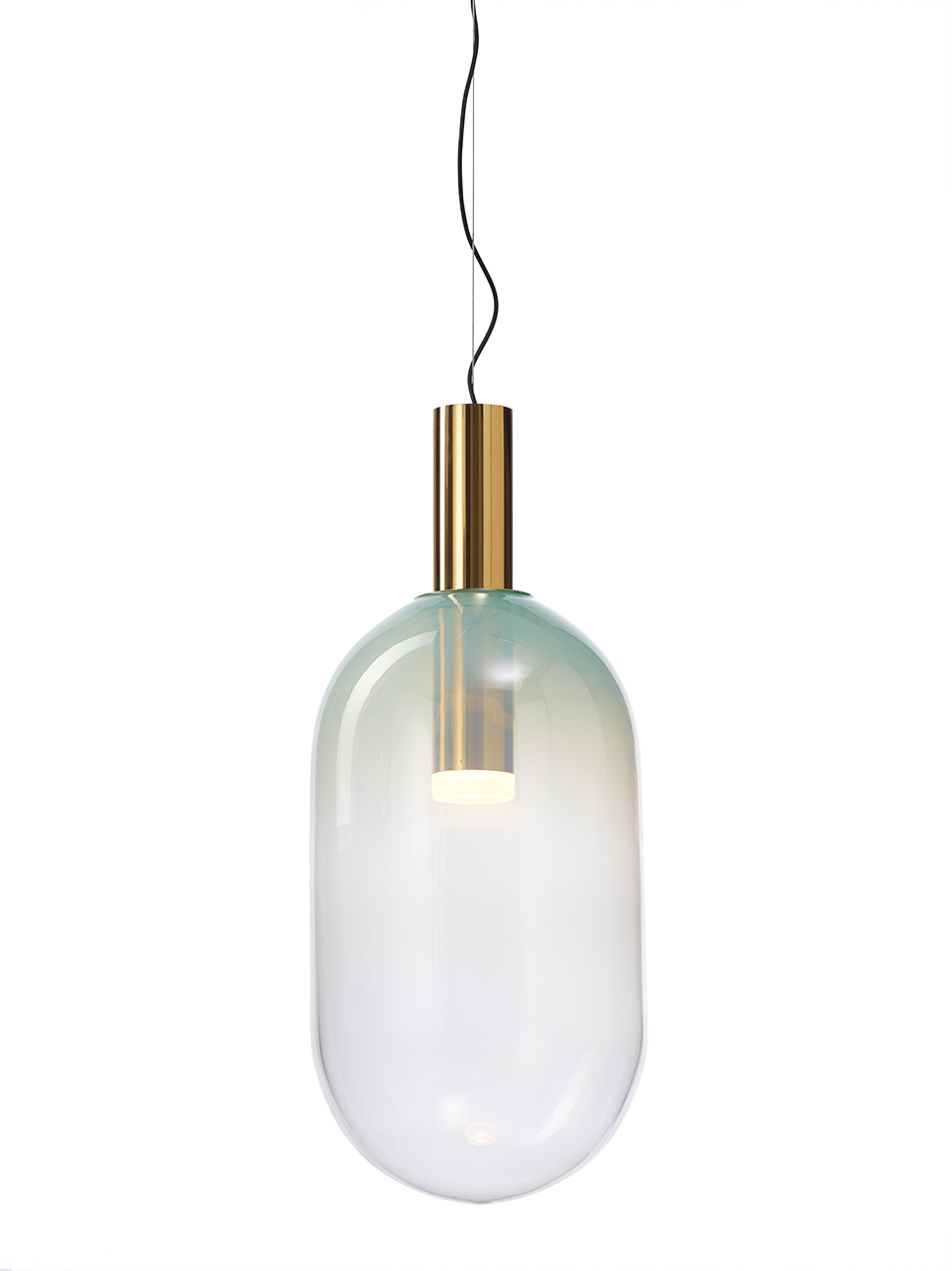 Phenomena Pendant Mint Green / Gold - Silver (960x1281), Png Download