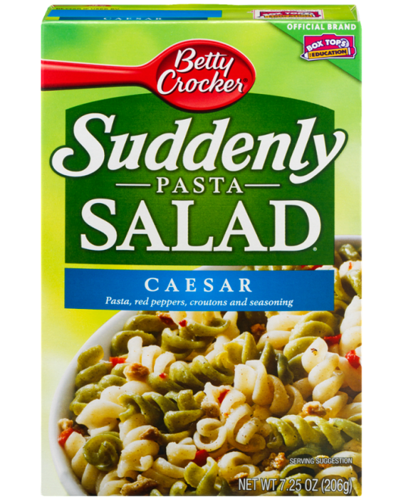Betty Crocker Suddenly Pasta Salad Pasta Salad, Chipotle (700x700), Png Download