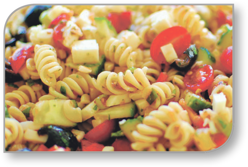 Cool Pasta Salad - Cold Pasta Salad (983x666), Png Download