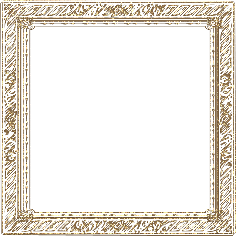 Gold Frame 800 X - Bordes Para Fotos Clasicos (800x800), Png Download