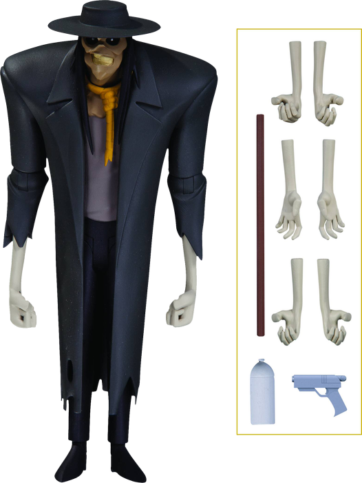 Dc Collectibles Batman The Animated Series Scarecrow (526x700), Png Download